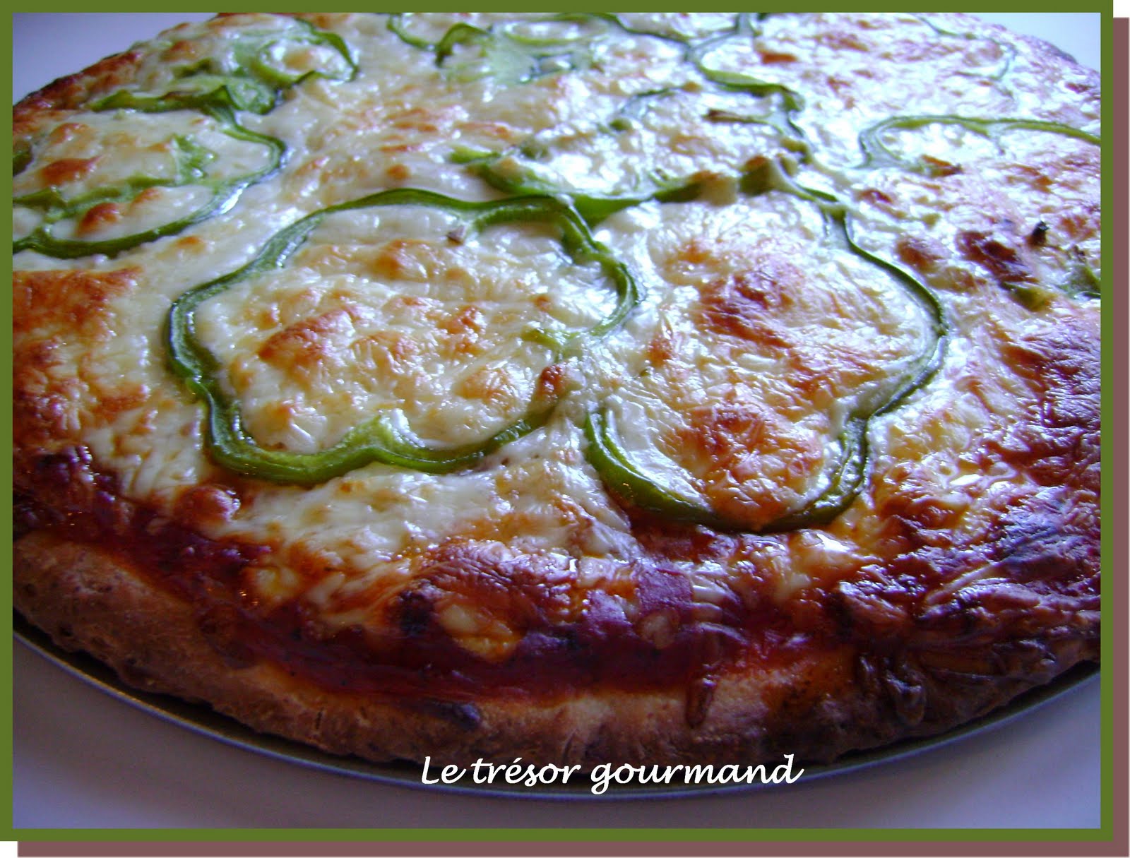 LE TRÉSOR GOURMAND PÂTE À PIZZA TRADITIONNELLE (LA VRAIE)