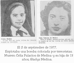 Gladys Medina y Celia Palacios