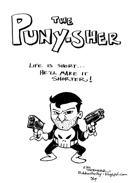 Punisher Sketchbook Commissions