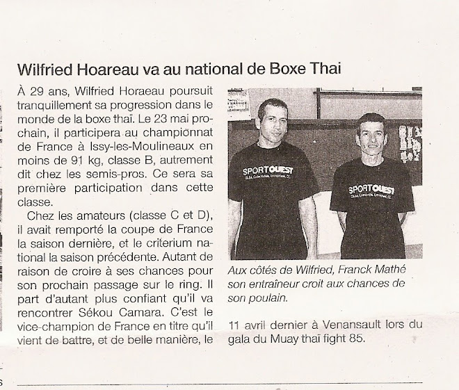 ARTICLE OUEST FRANCE DU 20/05/09