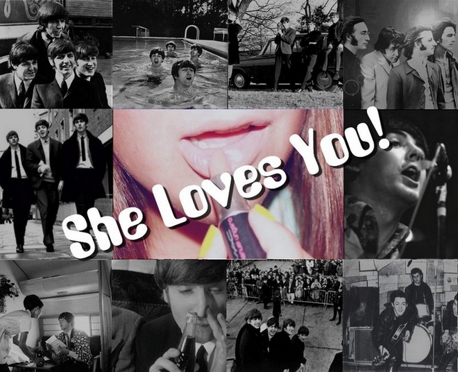 SHE LOVES YOU!