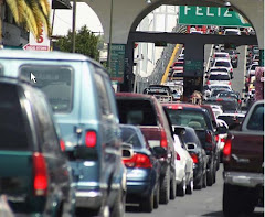 Wait Lines on Santa Fe Bridge