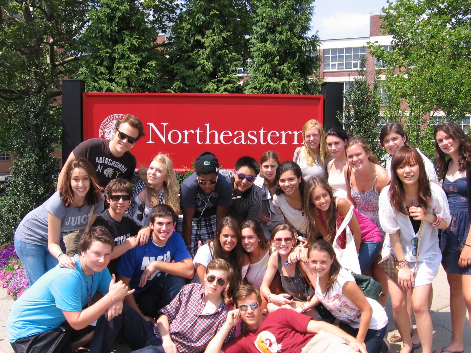 northeastern university student visit