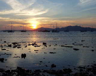 Sunset, Cape Panwa, Phuket, 25th December