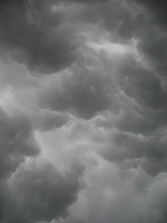 Stormy skies, 13th May