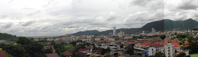 View over Patong, 3rd August - Click to enlarge