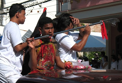  on Mon afterward getting upwards early on as well as seeing the piercing at Kathu Shrine Bangkok Map; Vegetarian Festival 2008 Photos inwards Phuket Town