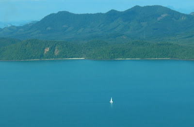 Sailing boat near Koh Yao Yai, between Phi Phi and Phuket