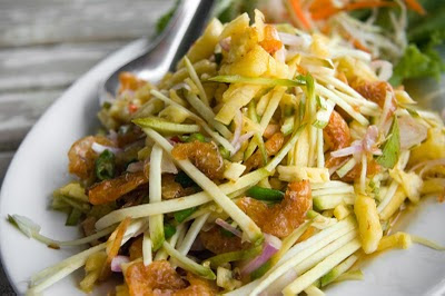 Smoked Shrimp Salad at Laem Hin Seafood