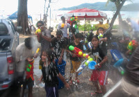 Songkran in Patong Beach - Image of our Friend Jamie Monk