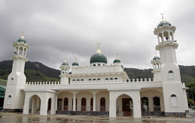 Cherg Talay Mosque in Phuket, near Surin Beach