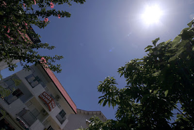 Blue skies over Phuket