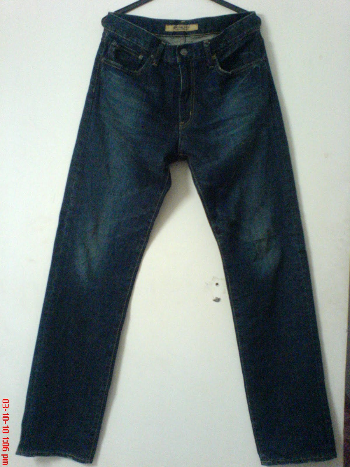 PLANET VINTAGE: Jeans uniqlo S-002 Original Basic (SOLD)