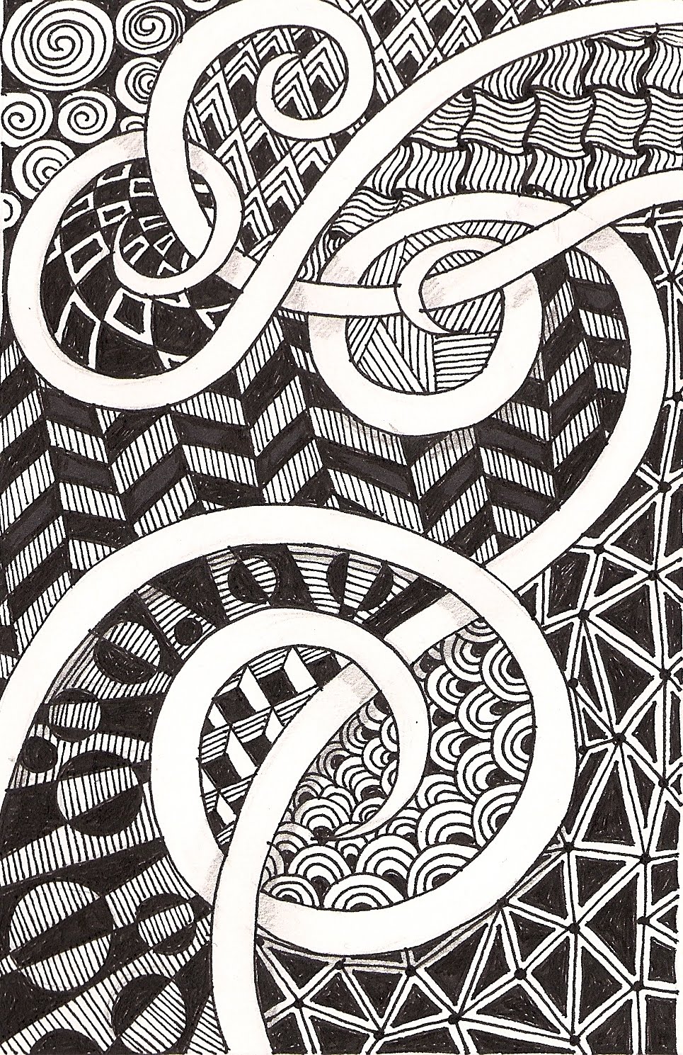 Banar Designs: More zentangles