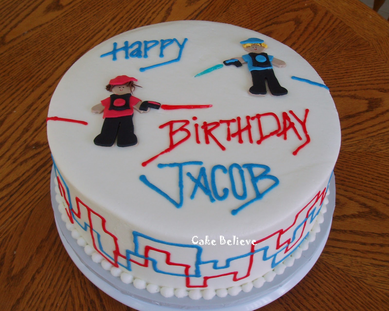 Cake Believe Laser Tag!