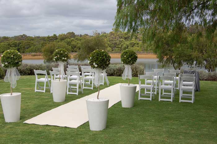 Outdoor Wedding Setups What are the choices
