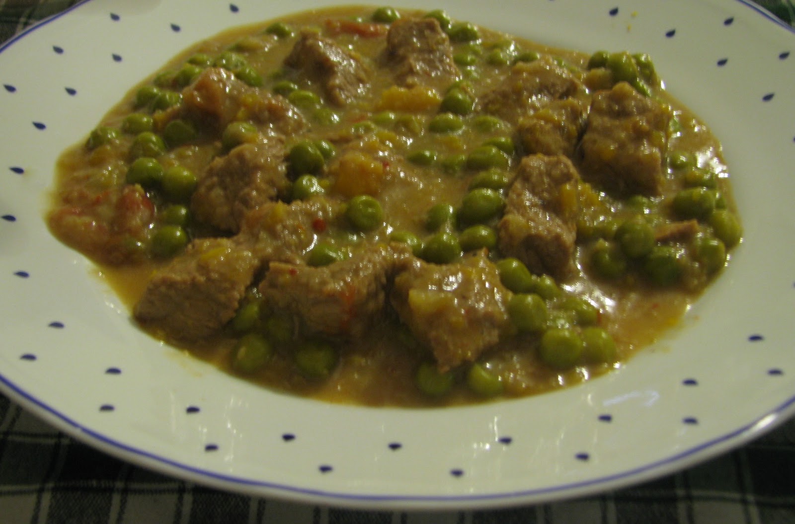 Thermomix Tarif Defterim Beef Stew with Green Peas