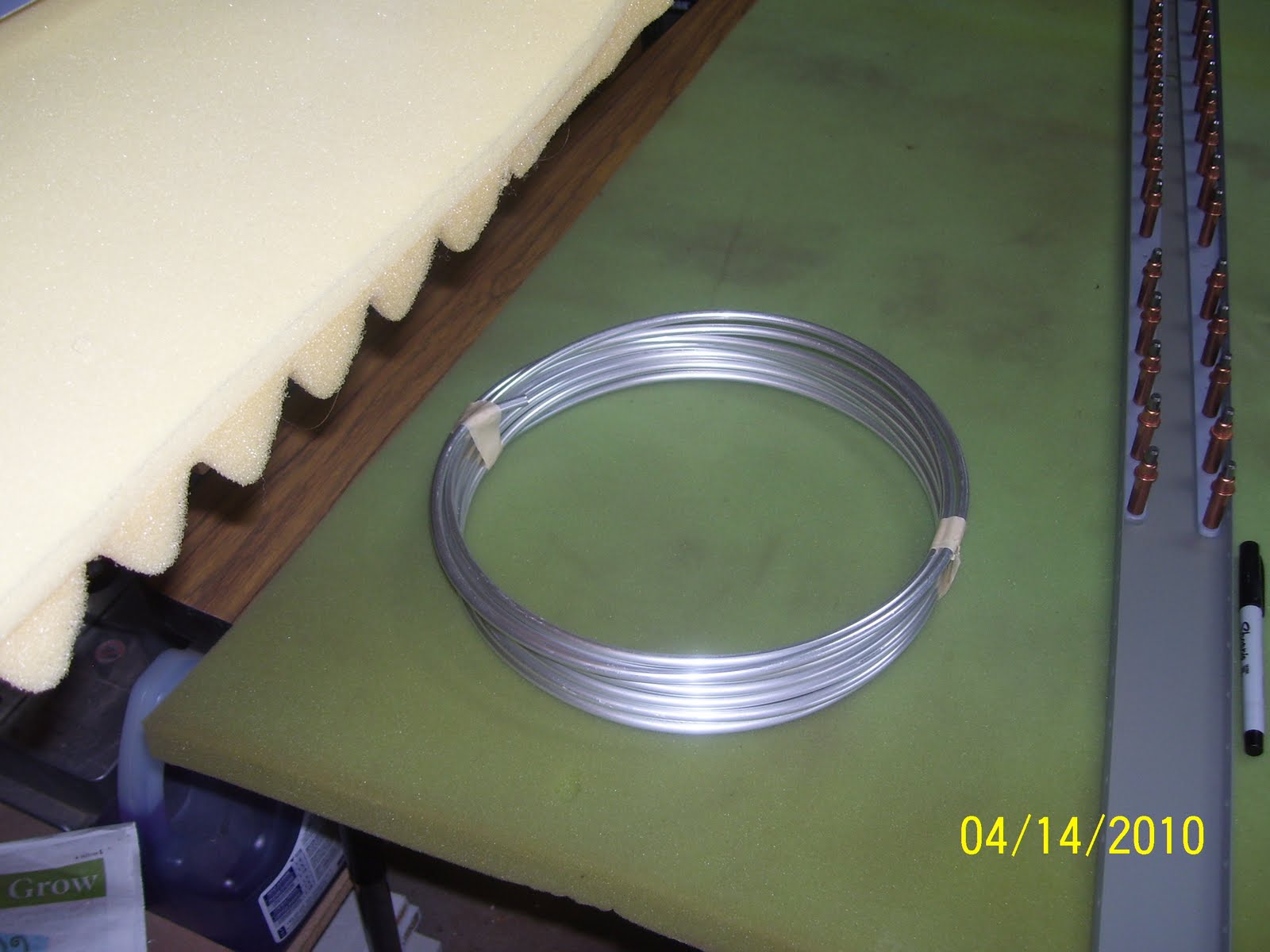 Flyin' Bryan's RV8 Adventure tubing for the fuel tanks