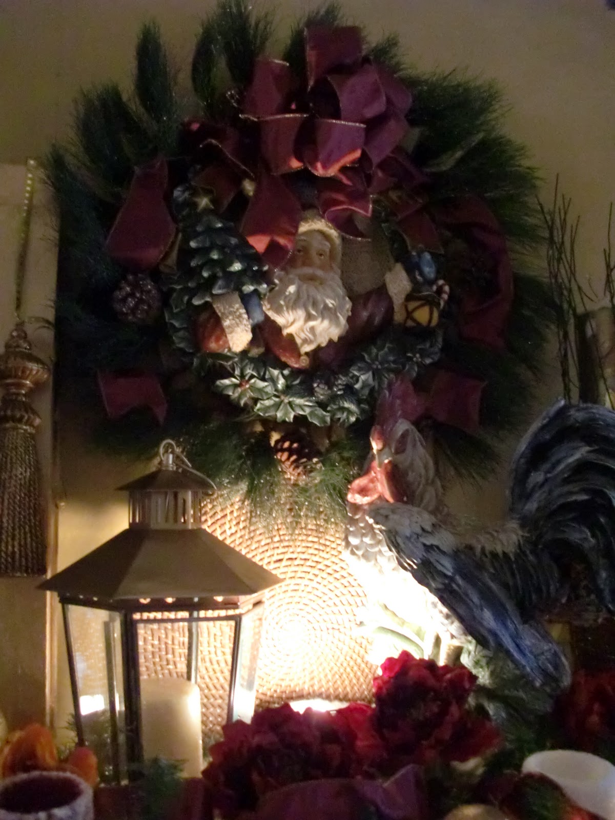 Creative Home Decorating! Christmas Faux Fireplace Mantel!