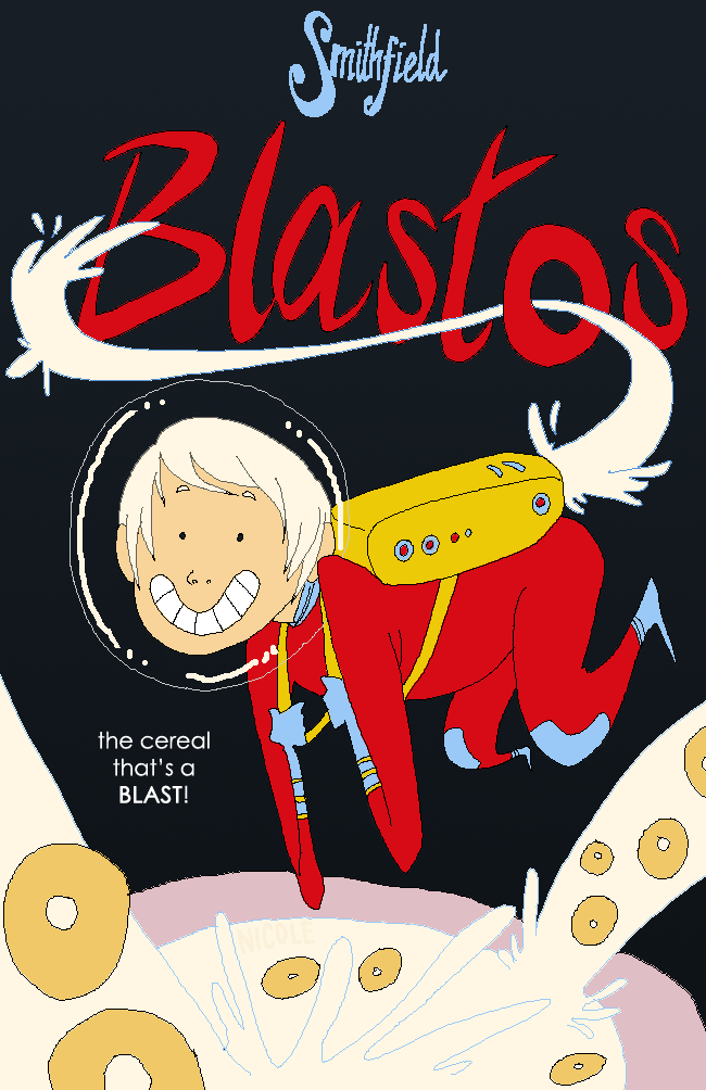 nicole illustration Blastos' milkpowered jetpack