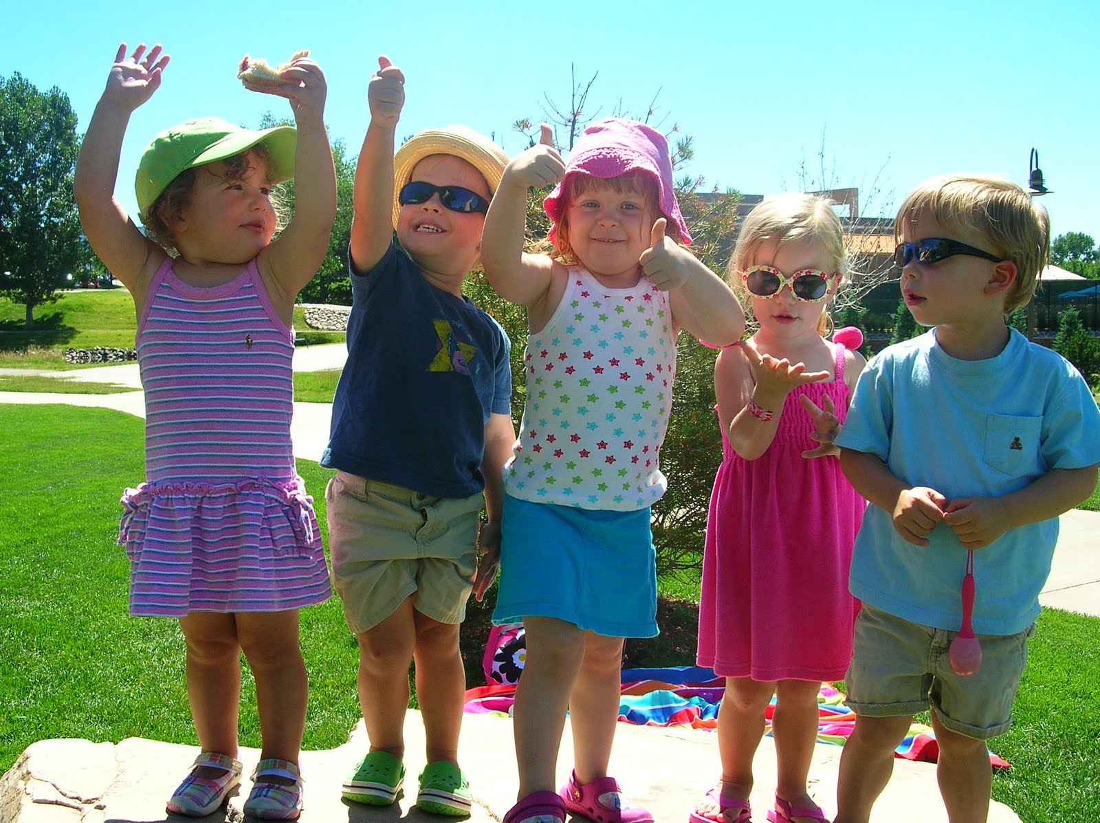 The Gibson Family Adventures Water Fun at Westland Park
