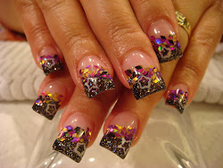 acrylic designs nail nails cute impression simple dots young except polish done