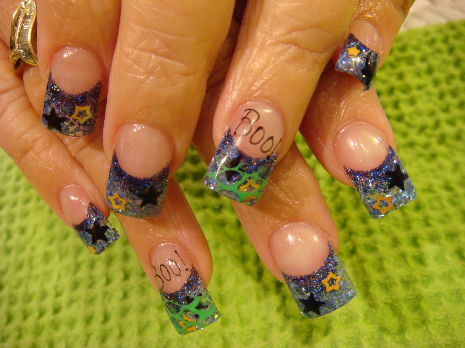 HALLOWEEN nails acrylic & MORE!