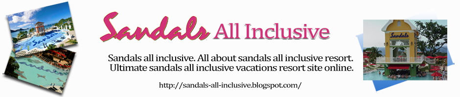 sandals all inclusive