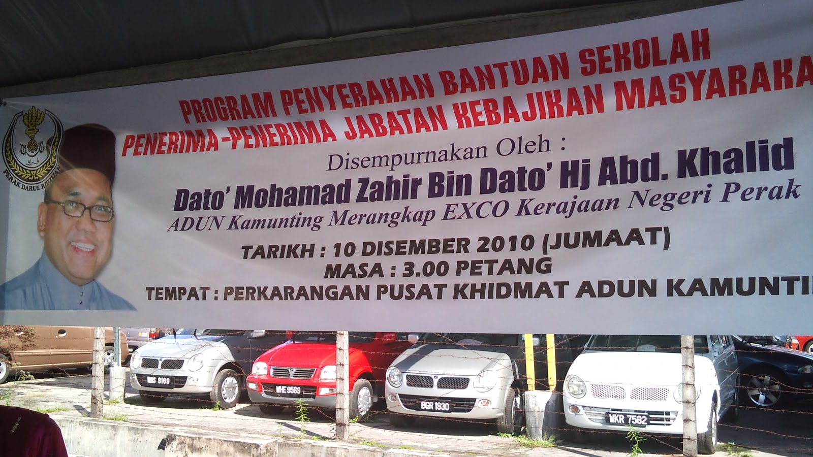 Pejabat Kebajikan Masyarakat Daerah Larut Matang Dan Selama Program