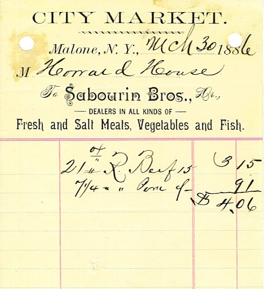 The Franklin County (NY) Historian More Malone Businesses