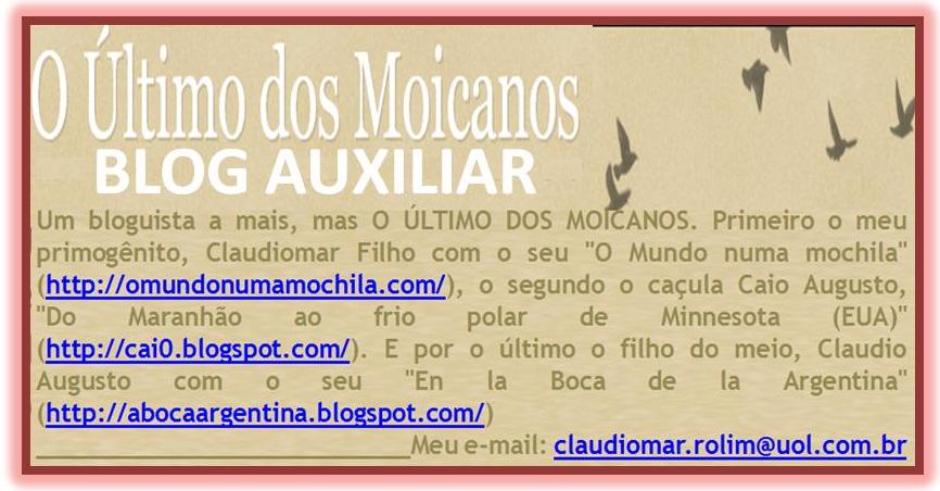 Blog Auxiliar (do blog Ùltimo dos Moicanos)