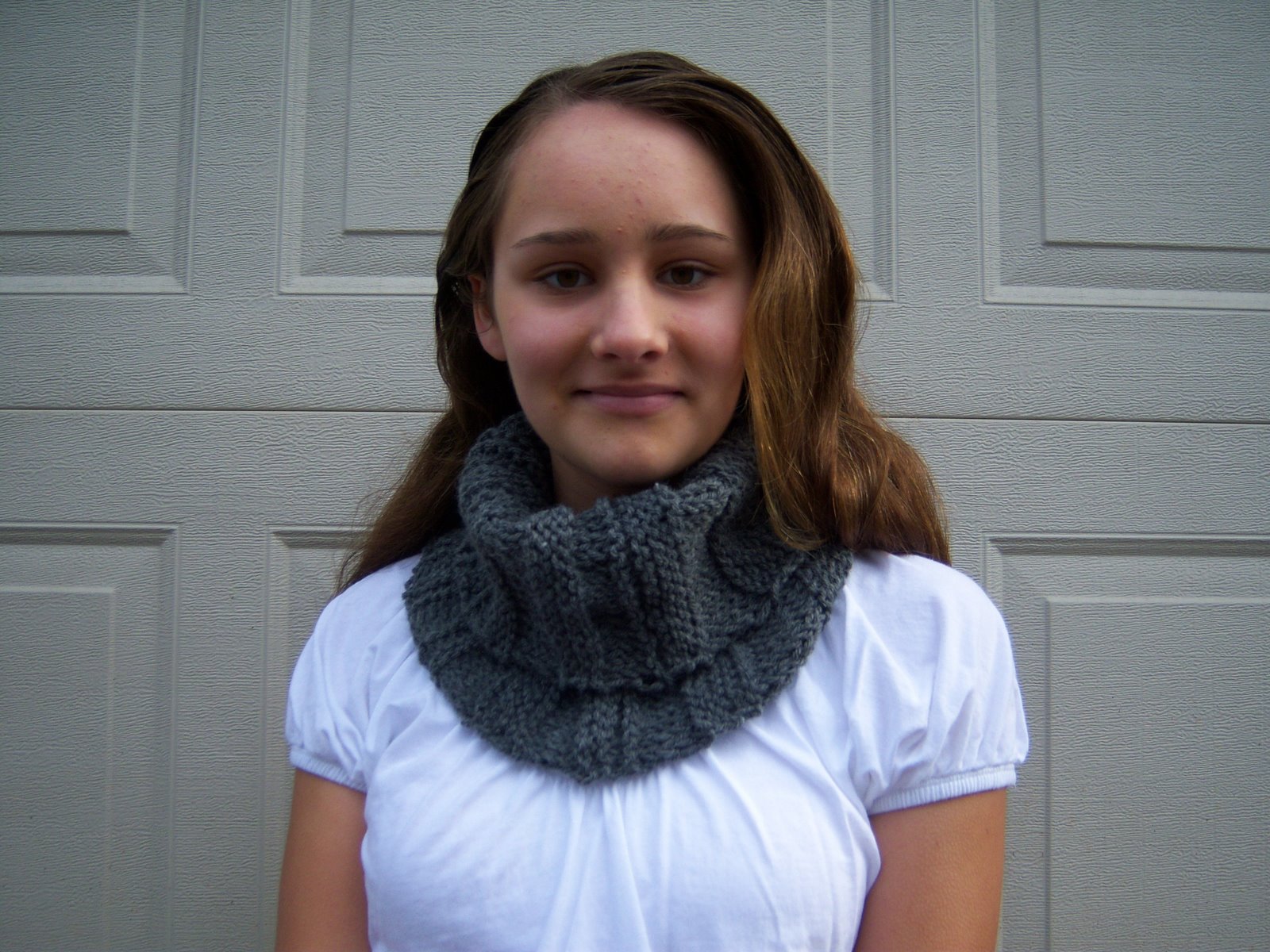 IRADESSA What I'm wearing a tube scarf thingy