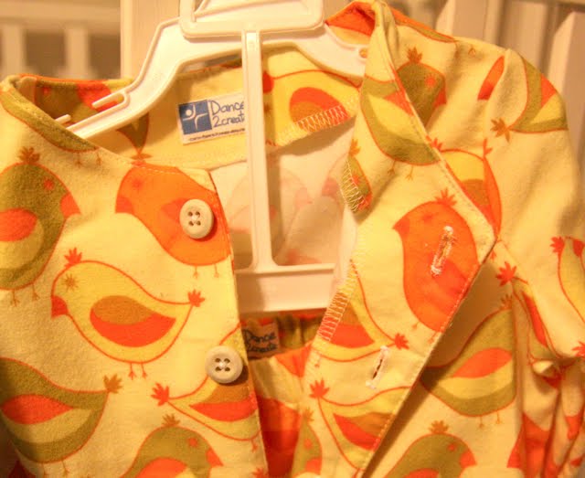 Dance to Create Toddler Flannel Pajamas