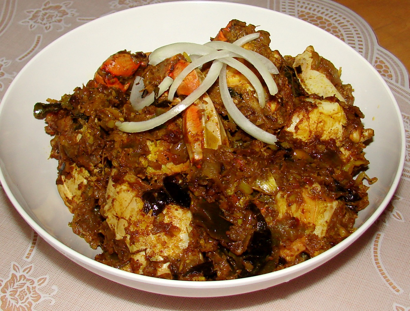 Crab/Njandu Masala Fry