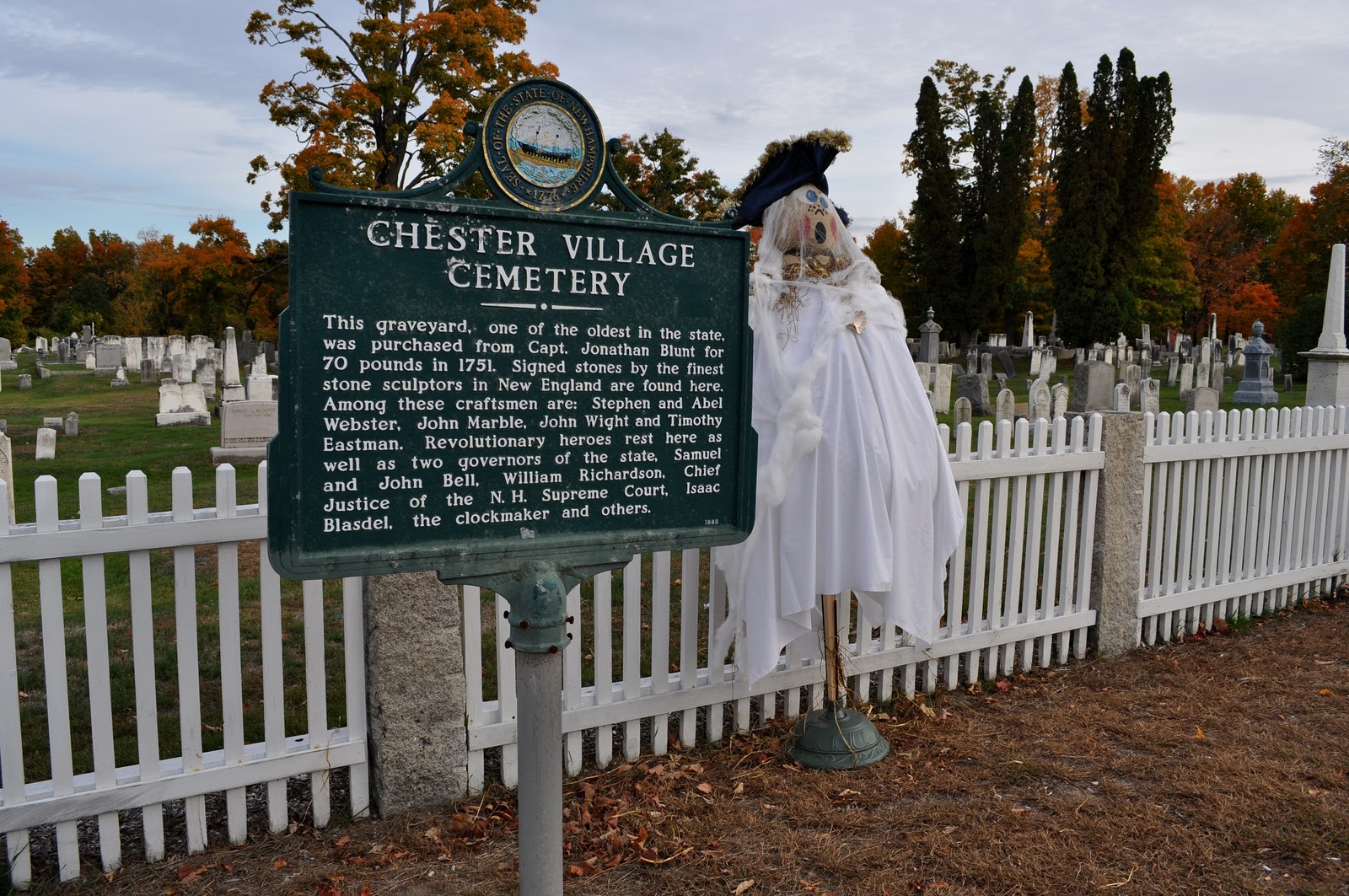 Michele Natali Photography Scarecrows all around Chester, NH