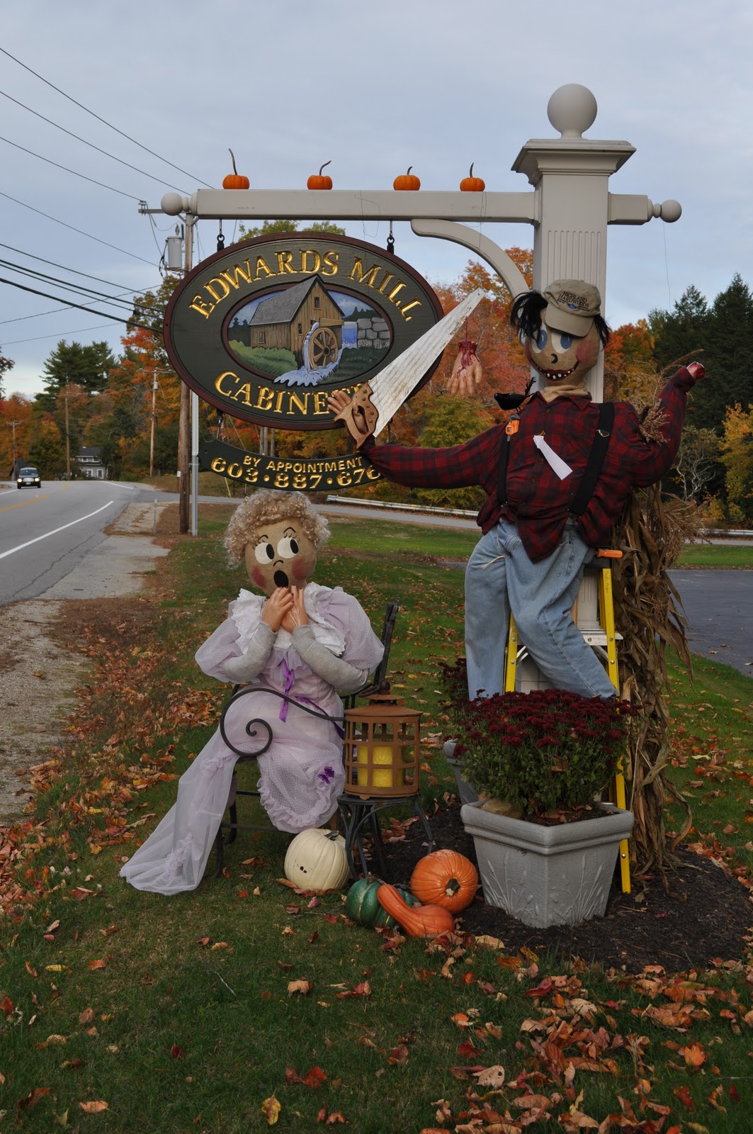 Michele Natali Photography Scarecrows all around Chester, NH