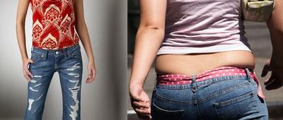 muffin top body shape