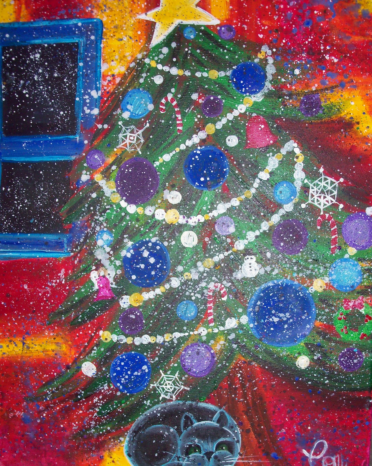 Sacred Arts Healing Art Challenge O Christmas Tree