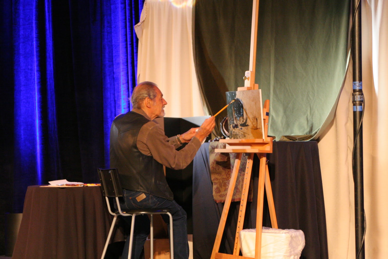 Ryan Mellody Art Day 1 Weekend with the Masters