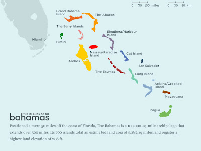 bahamas islands map
