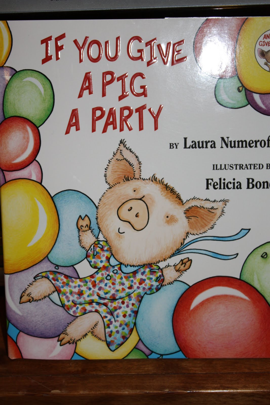 Sunshine Preschool If You Give a Pig a Party....