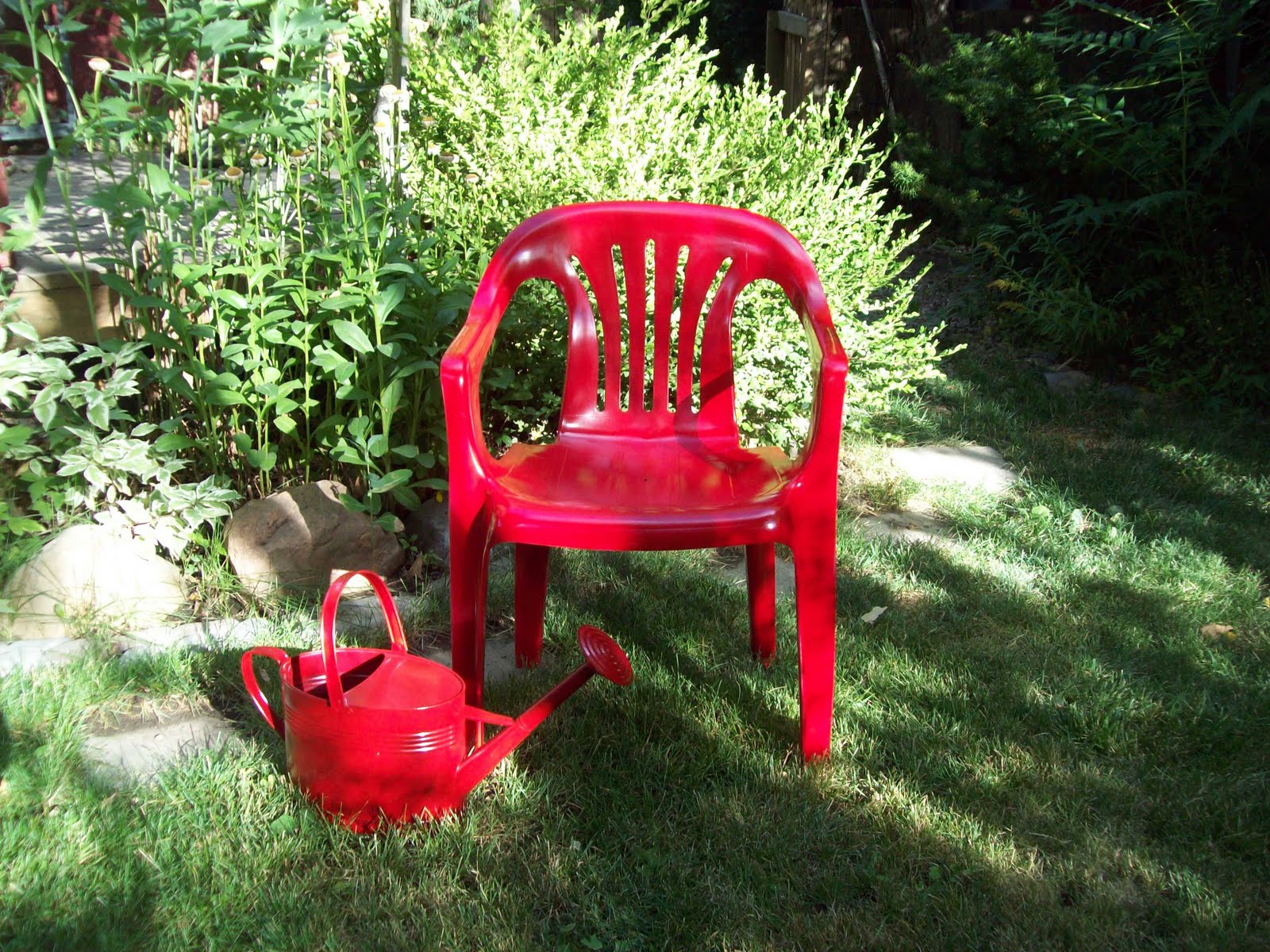 It's Just My Imagination Brighten up those old white plastic outdoor