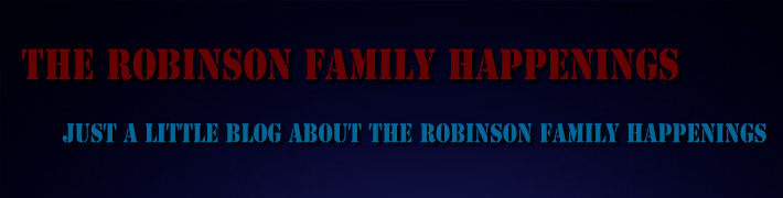 The Robinson Family Happenings