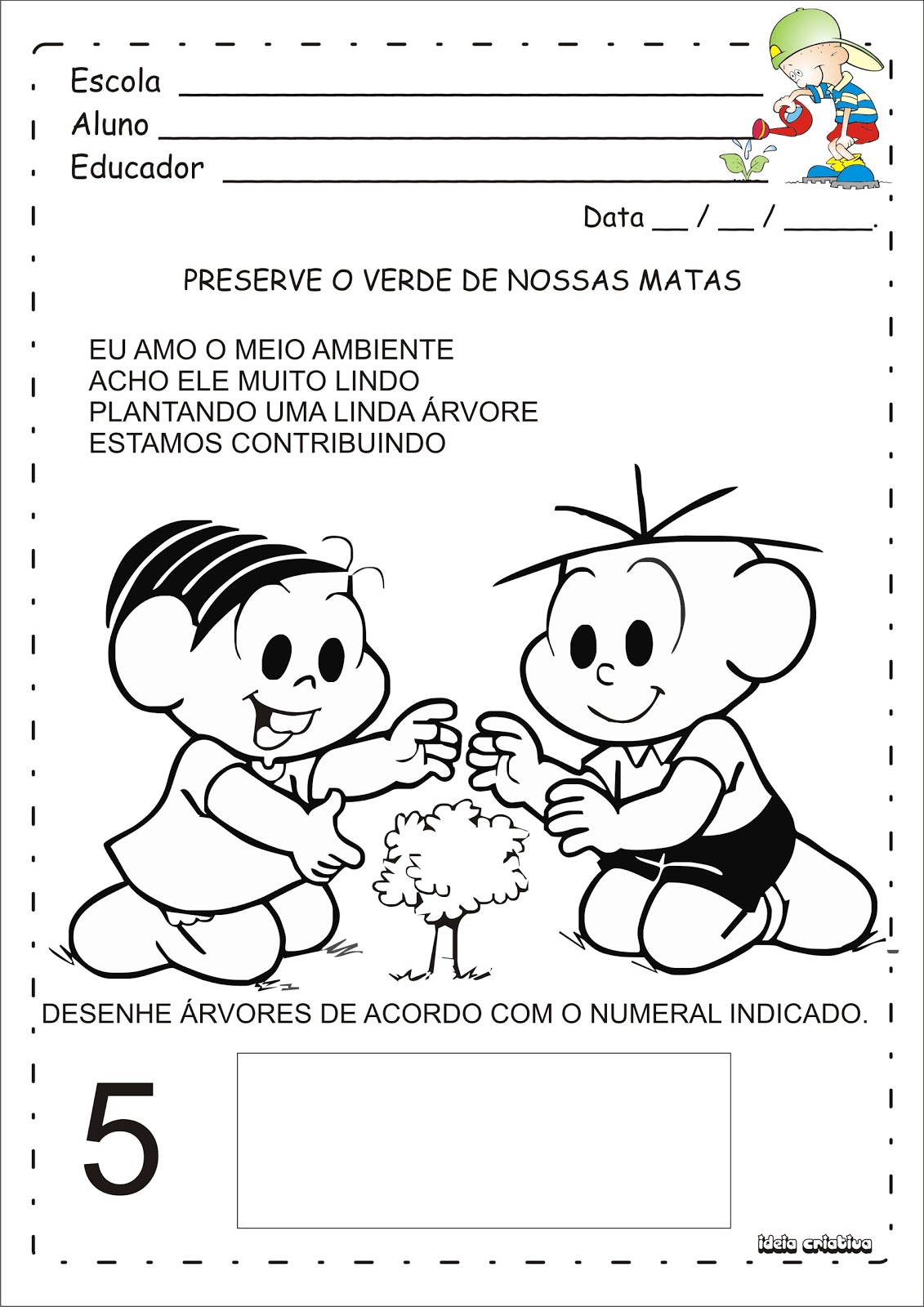 História para Educação Infantil sobre meio ambiente