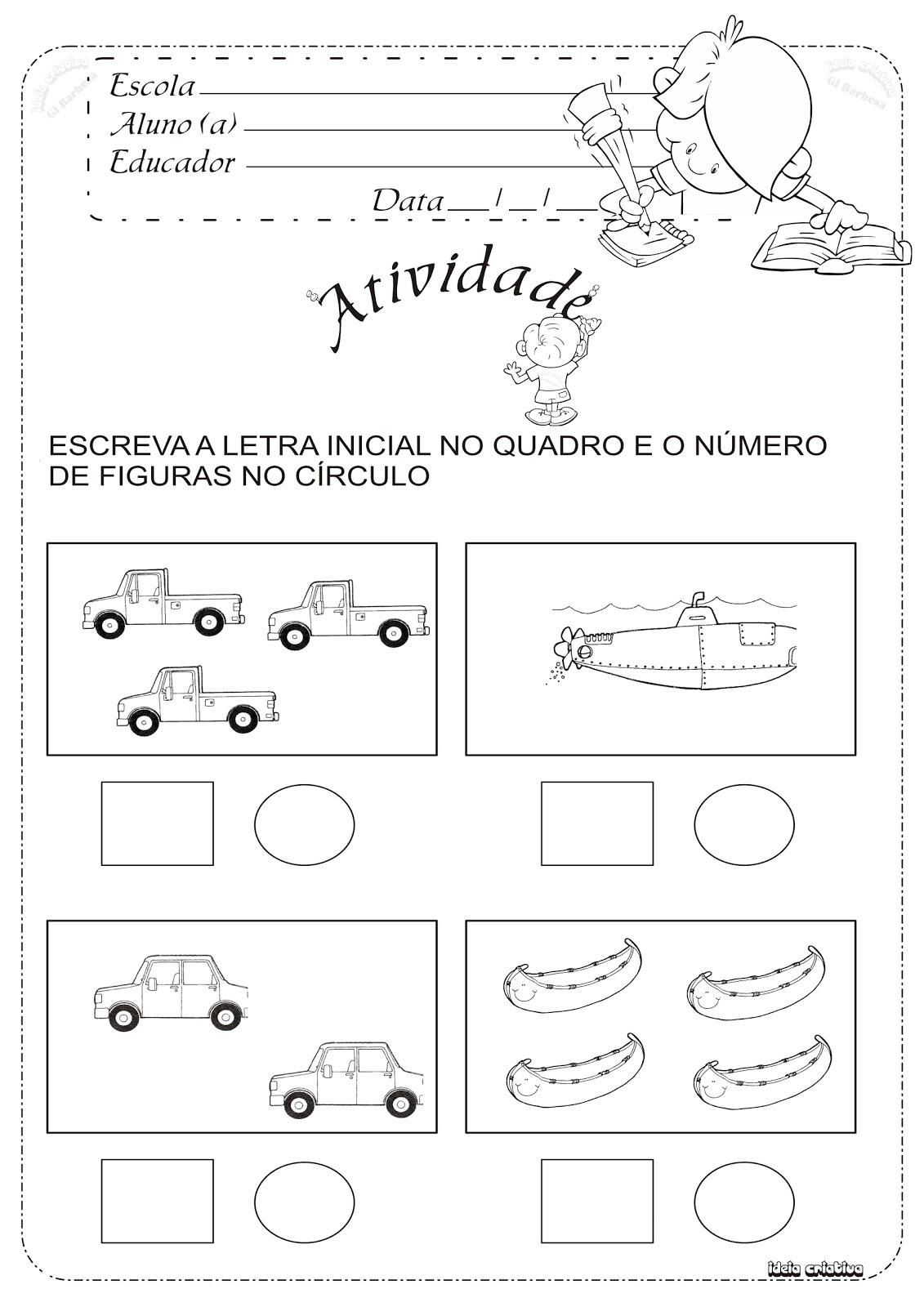 Atividades Sobre Meios De Transporte Para Educação Infantil EDUCA
