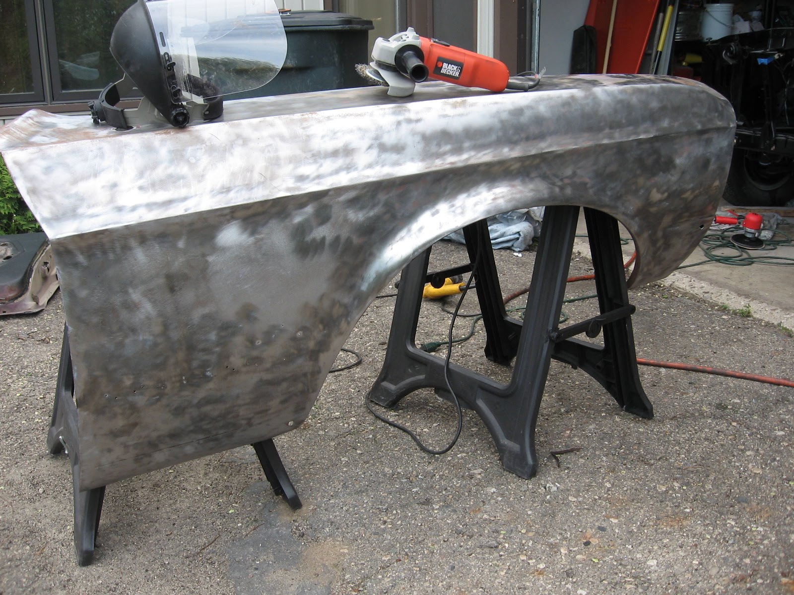 1967 Mustang Restoration Fenders