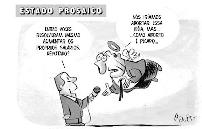 Os Direitos Humanos e o Estado Laico no Brasil: Charges