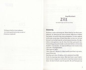 titelblad Vlaams Filmpje "Zilt"