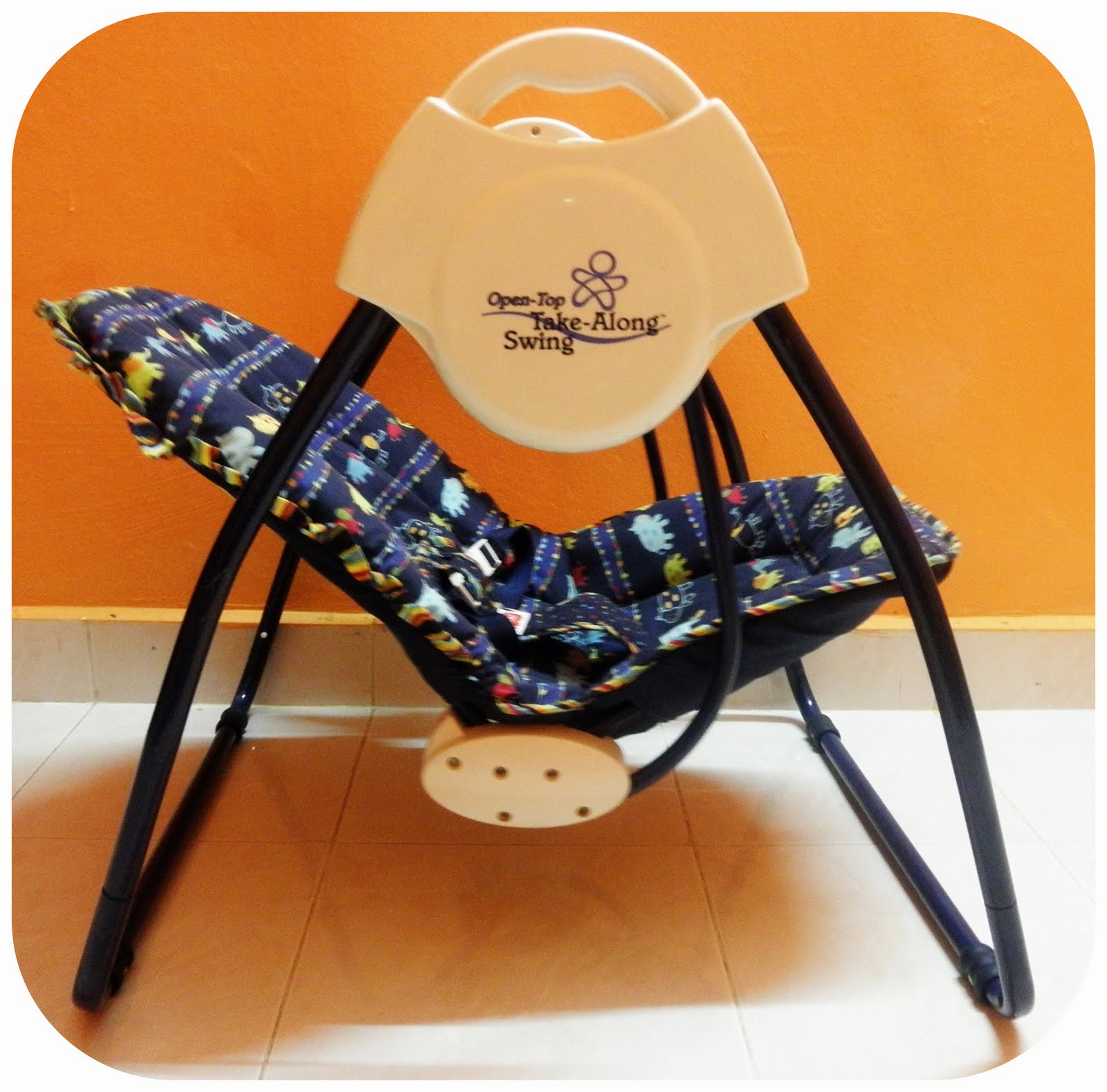 crazybranded Fisher Price Open Top Take Along Swing