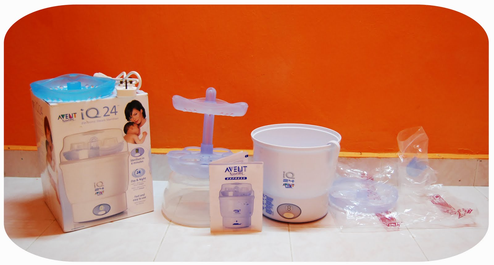 crazybranded NEW Avent IQ 24 Electronic Steam